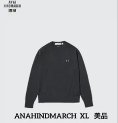 UNIQLO ANYA HINDMARCH クルーネックセーターXL 美品