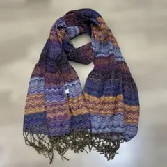 MISSONI ミッソーニ ストール ストライプ マルチカラー レーヨン