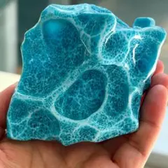 天然無処理 ラリマー ルース 原石 183.4g - メルカリ