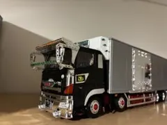 アオシマデコトラ グランドプロフィア海上コンテナトレーラー - メルカリ