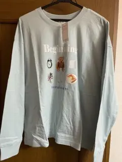 【ehka sopo】ロゴプリントロンT