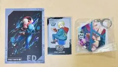 ストリートファイター6 スト6 エド　ブロマイド・カード・アクキーセットのサムネイル