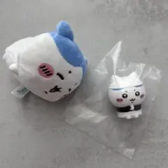 ハチワレ ぬいぐるみ フィギュア 2点セット