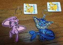 ポケモン　キーホルダー　ラインストーン　2個セット