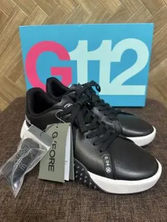 新入荷G/FOREメンズシューズG.112 ブラック×ホワイトsize26㎝ - メルカリ