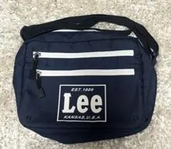 Lee ショルダーバッグ　ネイビー