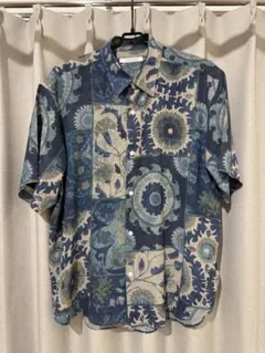 JOURNAL STANDARD ライトメッシュ パターンシャツ　Mのサムネイル