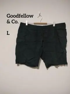 パンツ メンズ ショートパンツ 【Lサイズ】ブラック カジュアルパンツ