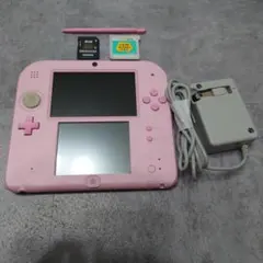 ニンテンドー2DS ピンク 本体 + 付属品