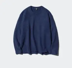 UNIQLO 美品スフレヤーンクルーネックセーター