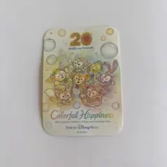 東京ディズニーシーダッフィー＆フレンズ20周年記念 ステッカー