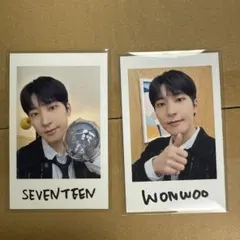 SEVENTEEN Holiday インスタントフォトカードステッカー ウォヌ
