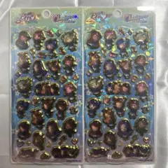 新品未開封 アイカツ! チェリジェムステッカー 2枚セット カミオジャパン