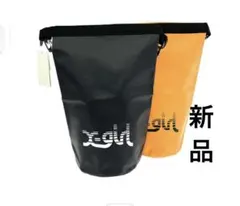 新品タグ付き　X-girlバケツ型ショルダーバック　ブラック　定価4180円のサムネイル