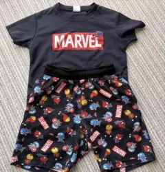 MARVEL スーパーヒーロー柄 パジャマ 120のサムネイル