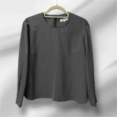 LAMORPHEE ドット柄 長袖シャツ サイズ11