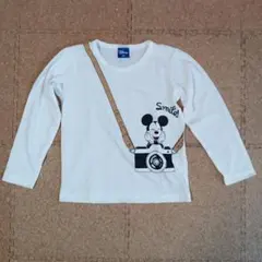 Disney ミッキーマウス 長袖カットソー 120