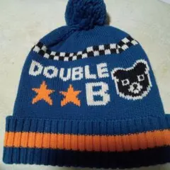 ミキハウス　ダブルＢ 子供ニット帽