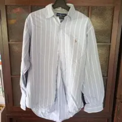 めい様専用　ラルフローレン　ストライプシャツ　ブルー 00-03