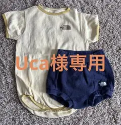 ザノースフェイス　ベビーロンパース　ブルマ　2点セット