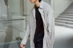 comoli 22SS stripe work jacket サイズ2のサムネイル