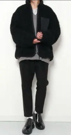 【新品同様】アタッチメント テクノコーデュロイ 2タックワイドジョッパーズパンツ