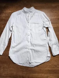 ユニクロ INES DE LA FRESSANGE 　バンドカラーシャツ　M