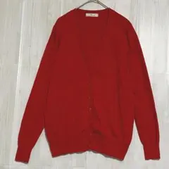 Nina ニーナ　Vネックニットカーディガン　赤のサムネイル