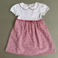 SLAP SLIP 半袖ワンピース いちご柄120cm