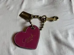 COACH ハート　キーホルダー