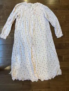 花柄綿100%ネグリジェ Sサイズ　Wacoal ワコール