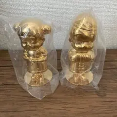 当選品　ベビースター　金のフィギュア　2個セット　未使用品　おやつカンパニーのサムネイル