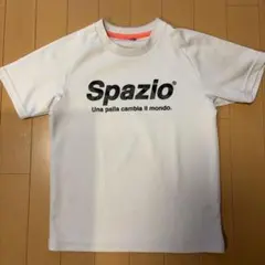 Spazio 半袖シャツ ホワイト ロゴ入り130のサムネイル