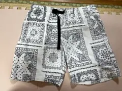 ペイズリー　ハーフパンツ