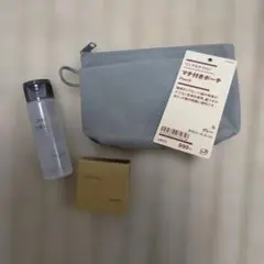 無印良品　ポーチ　ヘアバーム　化粧水　セットでのサムネイル