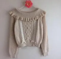 リズリサ オフショルニット♡