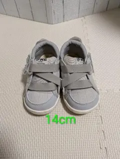 ifme NATURE グレー スニーカー 14cm