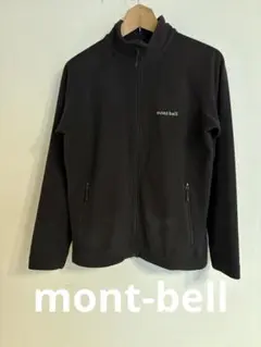 mont-bell レディース　シャミースジャケット　黒　フリース　L