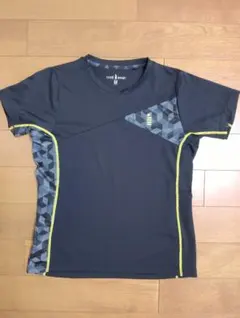 GOSEN ゴーセン バドミントン 半袖シャツ ブラック Mサイズ