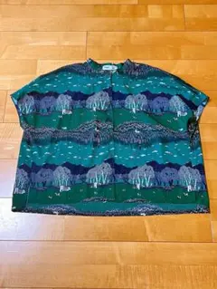 マーブルシュッド marble SUD × mannine 半袖ブラウスのサムネイル