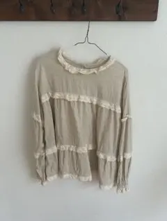 ゆべし×Samansa Mos2コラボ　 前後2WAYブラウス