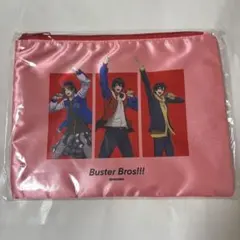 ヒプマイ　ヒプムビ　ムビチケ特典フラットポーチ(Buster Bros!!!)