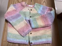 最終値下げです。next カラフルカーディガン 2〜3歳
