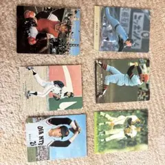 昔のプロ野球のカードセット