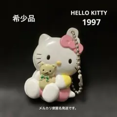 HELLO KITTY スライド式ミラー キーチェーン 1997年 旧ロゴ レア