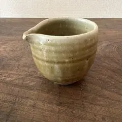 A.時代物 骨董品 湯冷し 片口鉢 萩焼 清水 釉薬 貫入 陶器製