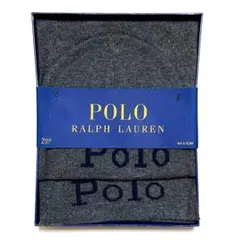 POLO RALPH LAUREN Poloマフラー&ニットキャップセット