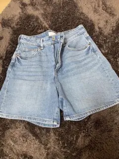ライトブルーデニムショートパンツ US6