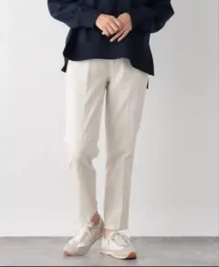 【新品】GLOBAL WORK GOODデニム　テーパードパンツ　ホワイト