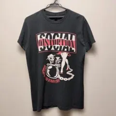 social distortion 1990ツアーTシャツ 激レア - メルカリ